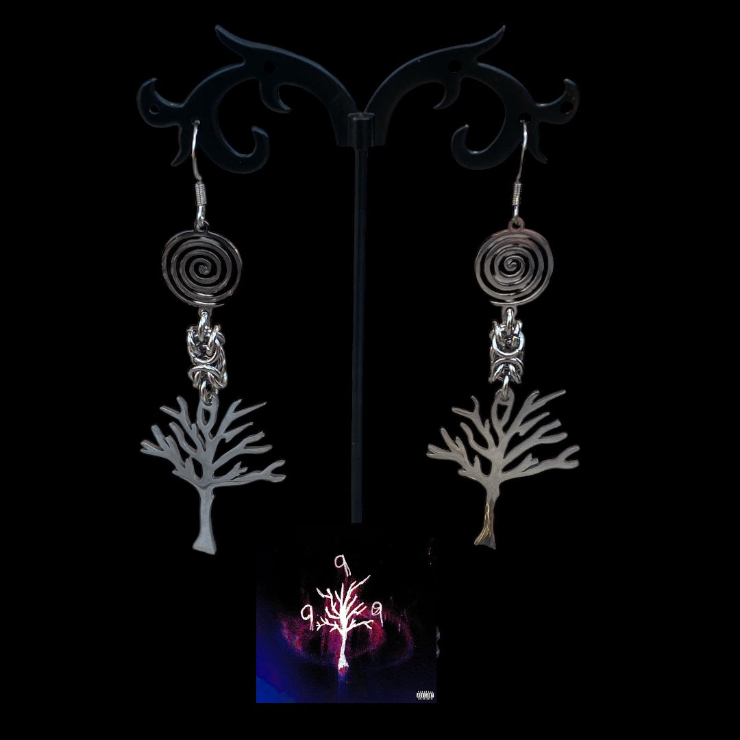 ‘Woah(Mind In Awe)Remix’ Xxxtentacion Inspired Chainmail Earrings