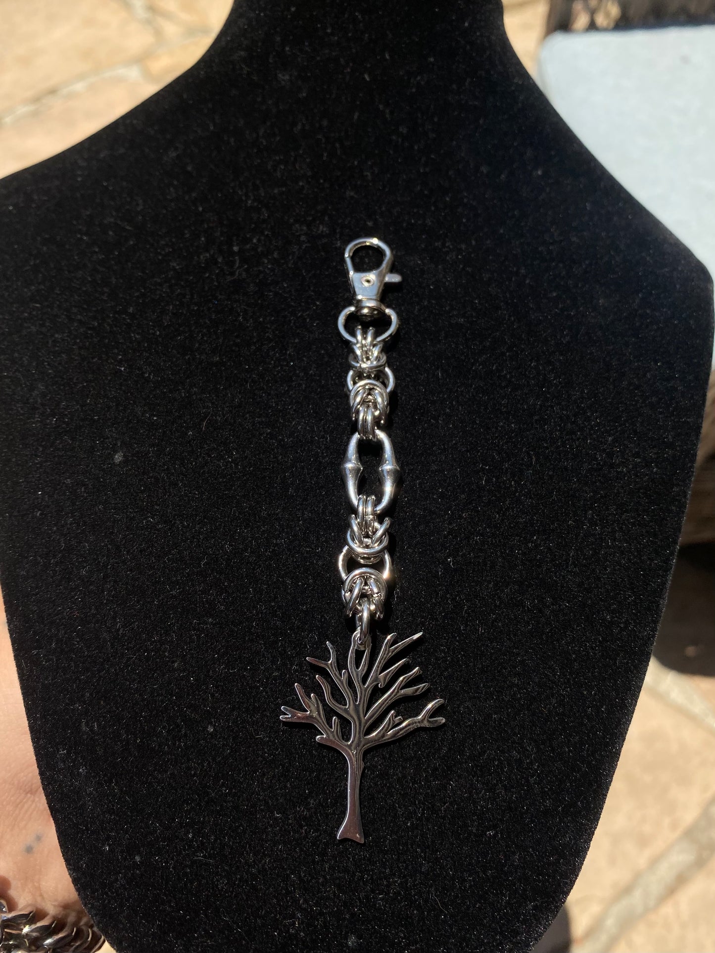 ‘Tree of Life’ Xxxtentacion Inspired Chainmail Keychain
