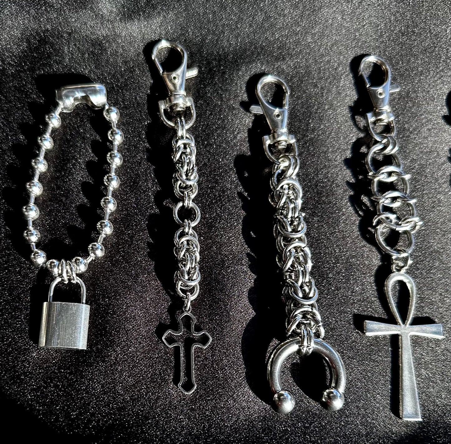 Chainmaille Stainless Steel Keychains