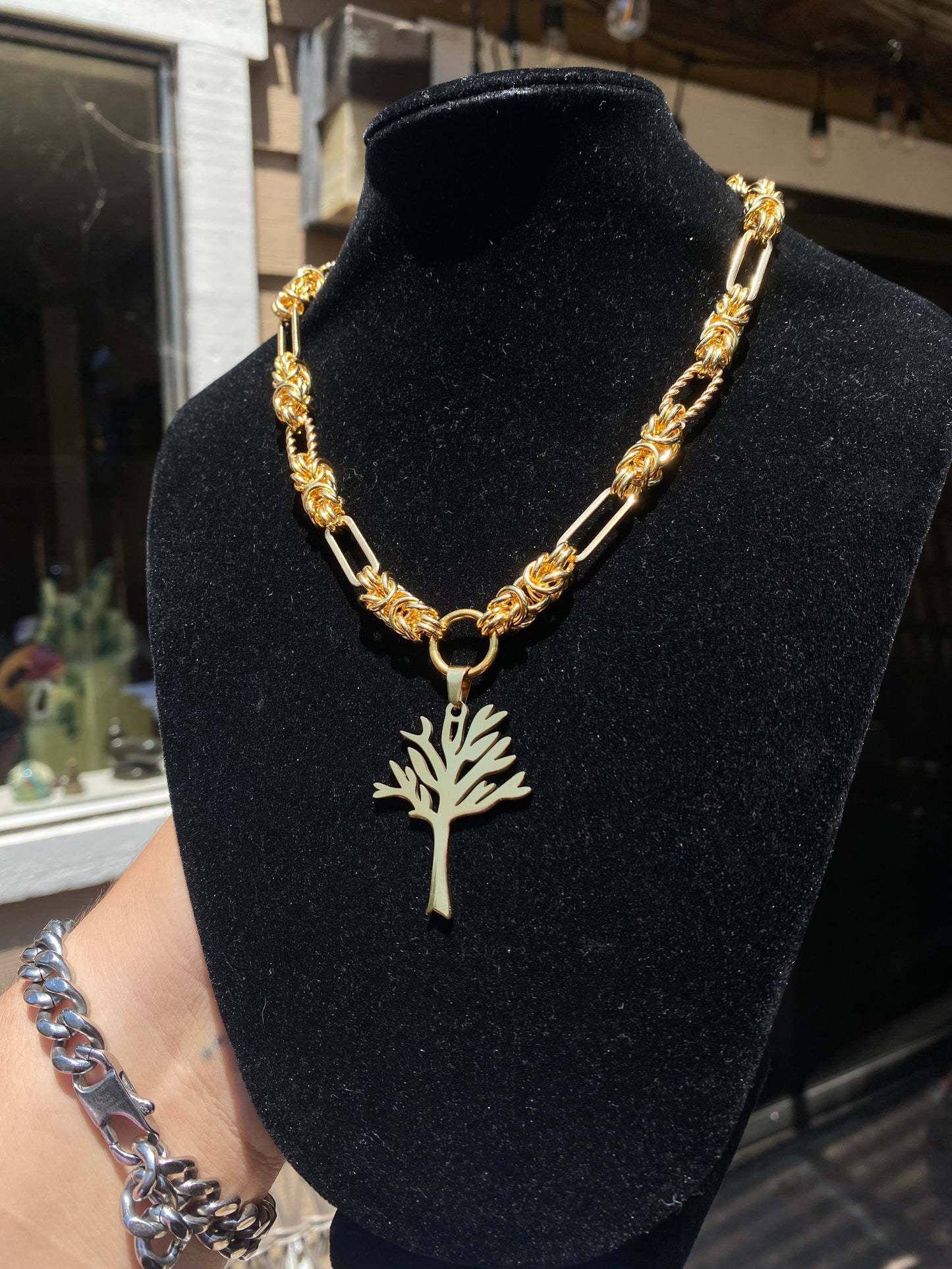 ‘Tree of Life’ Xxxtentacion Inspired Chainmail Necklace