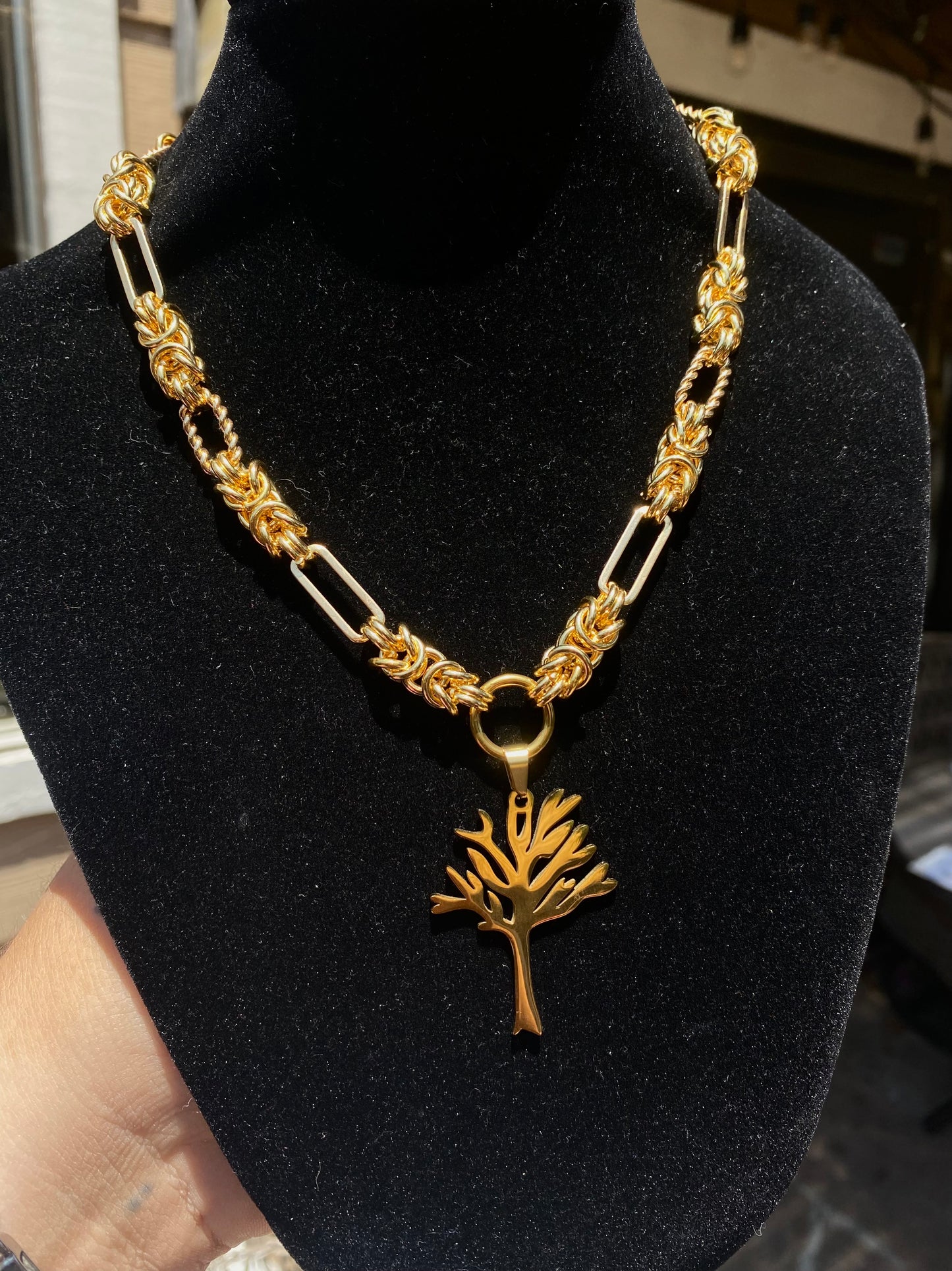‘Tree of Life’ Xxxtentacion Inspired Chainmail Necklace