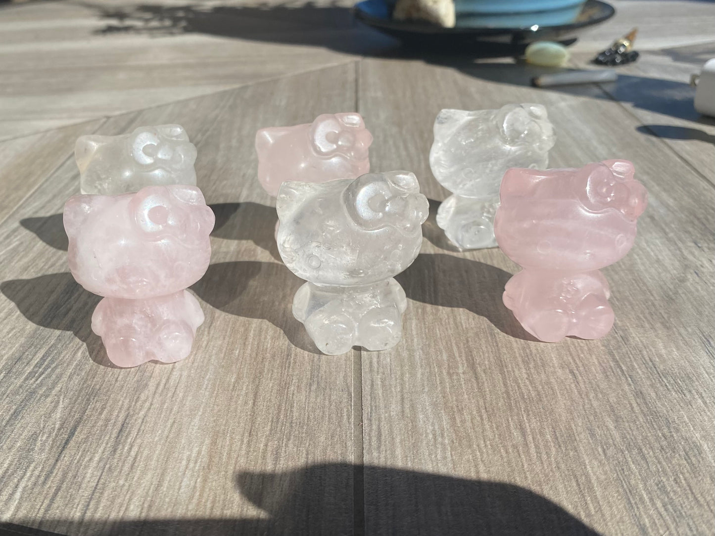 Crystal Hello Kitty Carvings!