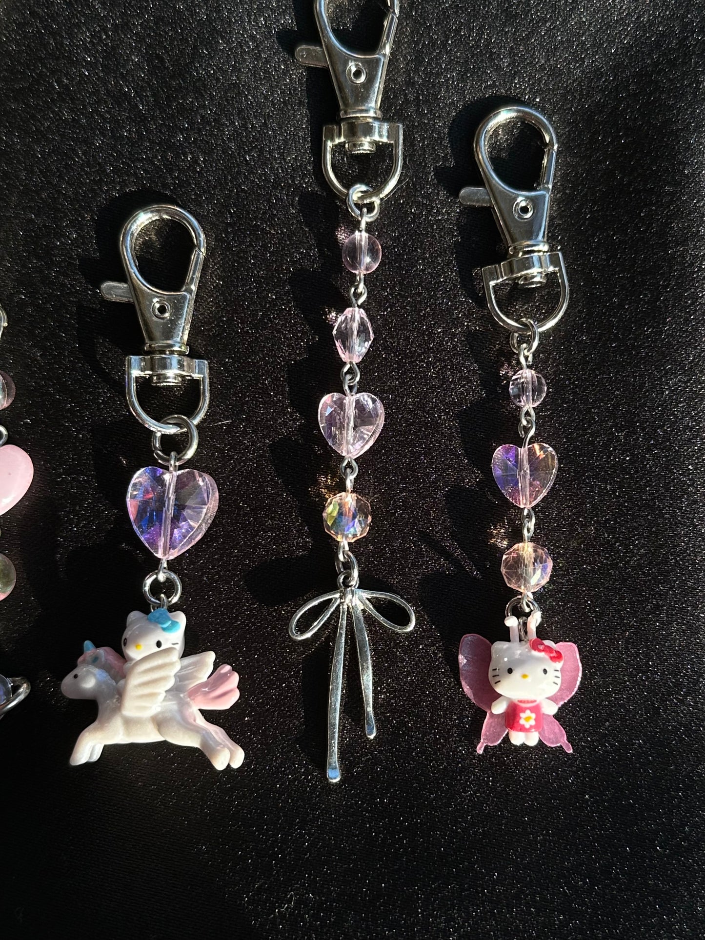 Pink & Hello Kitty Handmade Keychains & Phonecharm