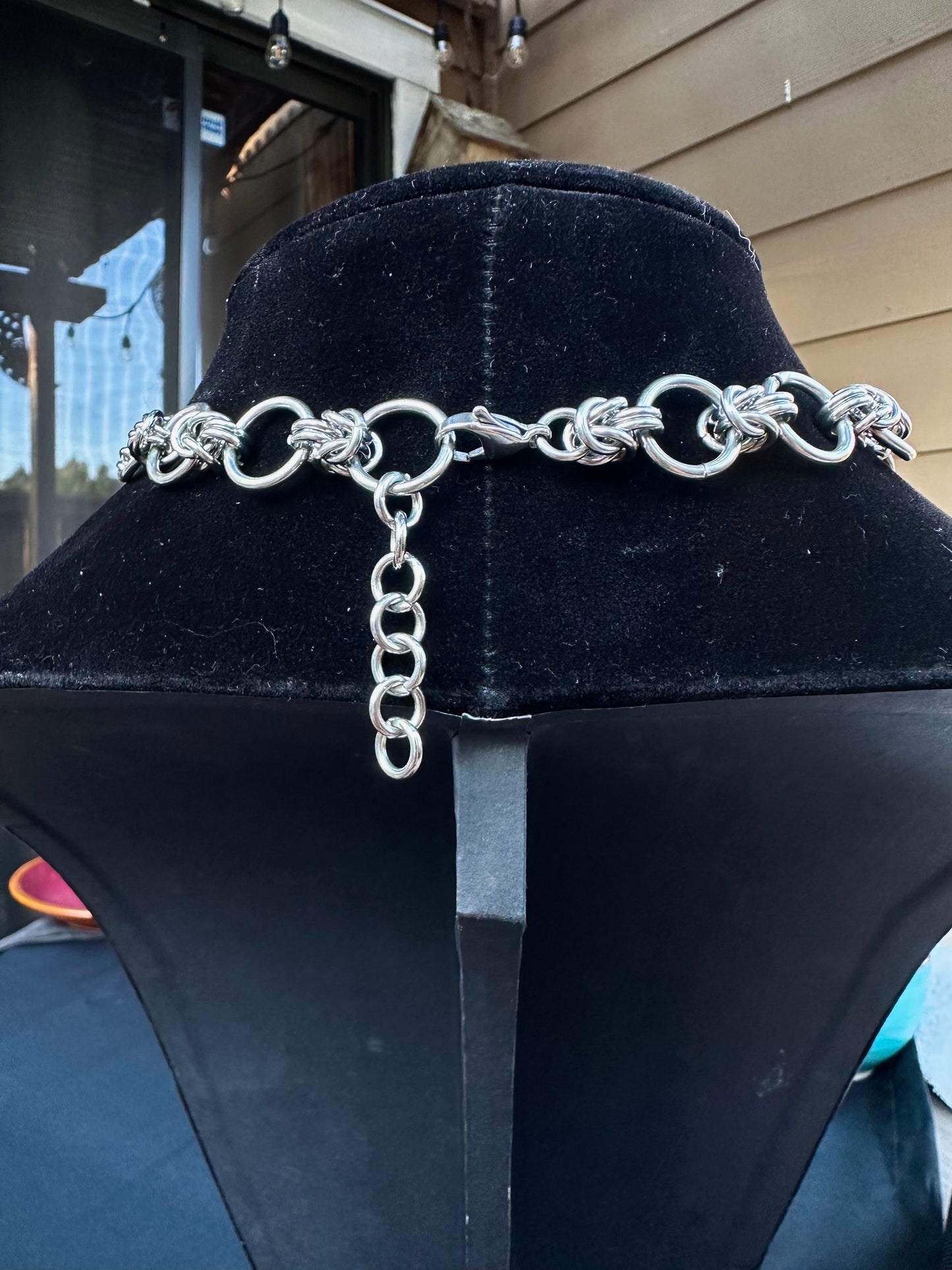 Durango Scorpion Asymmetrical Chainmaile Necklace