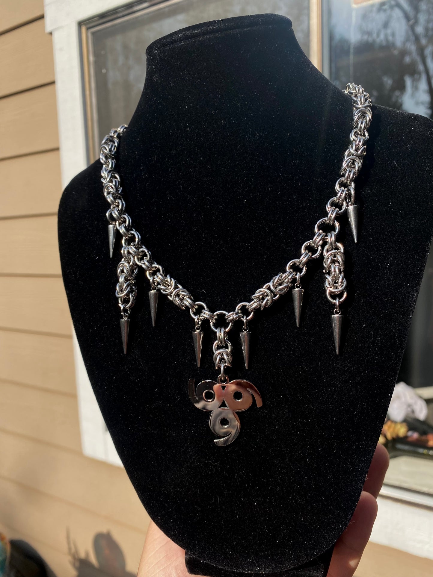 Juice Wrld Inspired (1 of 2)999 Chainmaile Layered Necklace