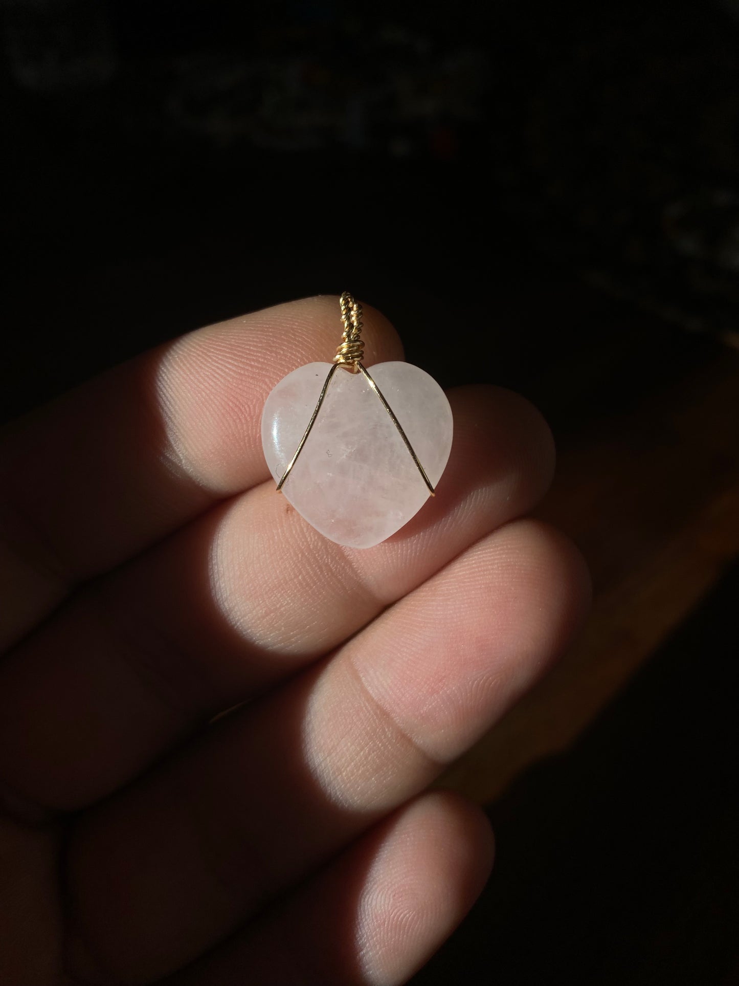 Crystal Wire Wrapped Pendants