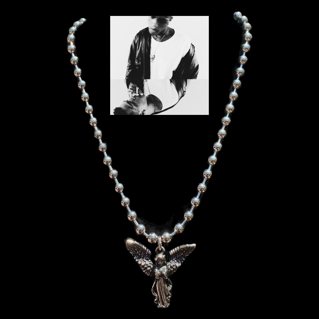 ‘WingRiddenAngel’ Xxxtentacion Inspired Ball Chain Necklace