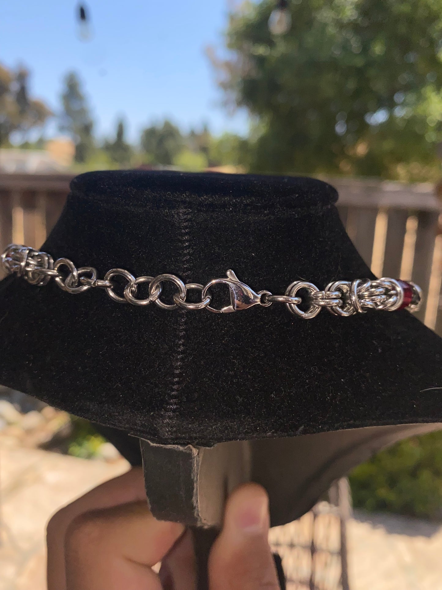 ‘Members Only Vol.4’ Xxxtentacion Inspired Chainmail & Beaded Necklace