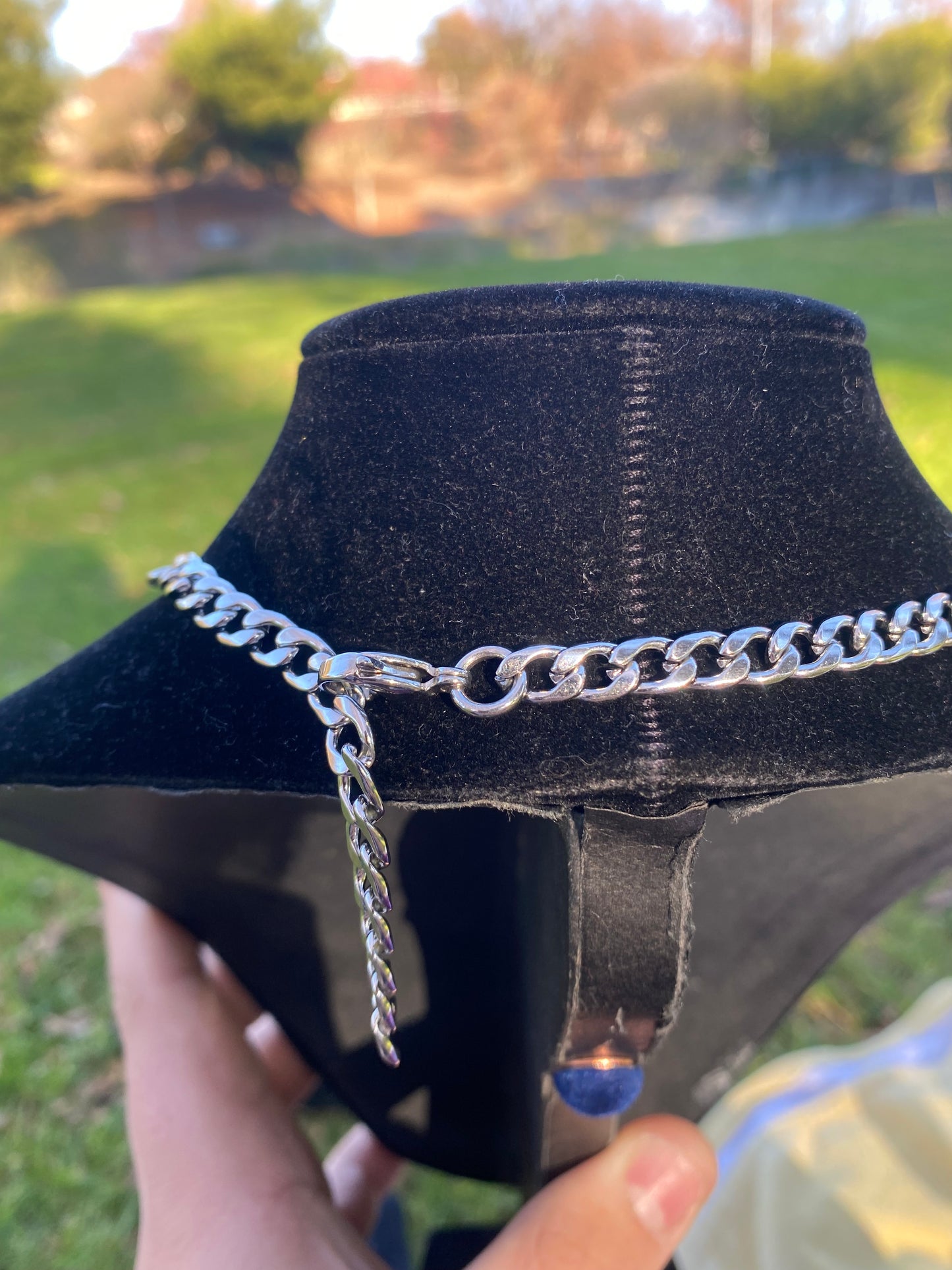 Shell & Pearl Alternative Chainmail Necklace