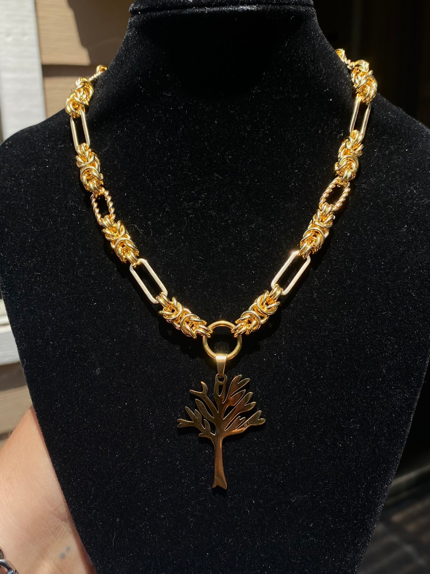 ‘Tree of Life’ Xxxtentacion Inspired Chainmail Necklace