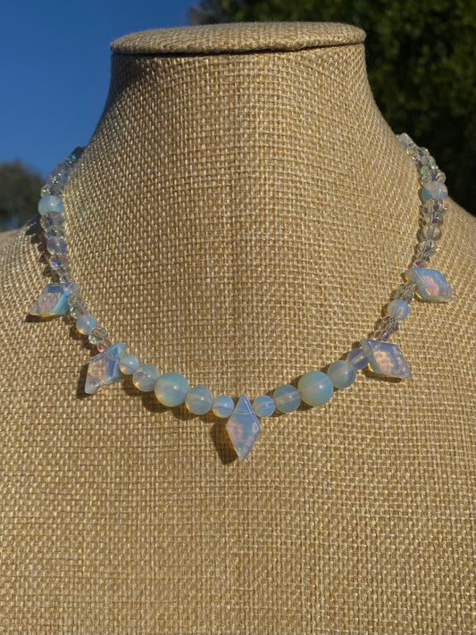 Opalite Iridescent Choker