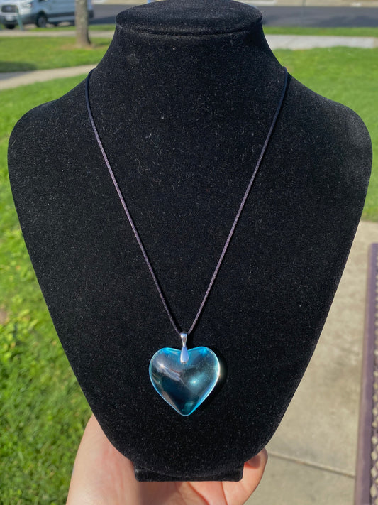 Heart Pendants On Cord