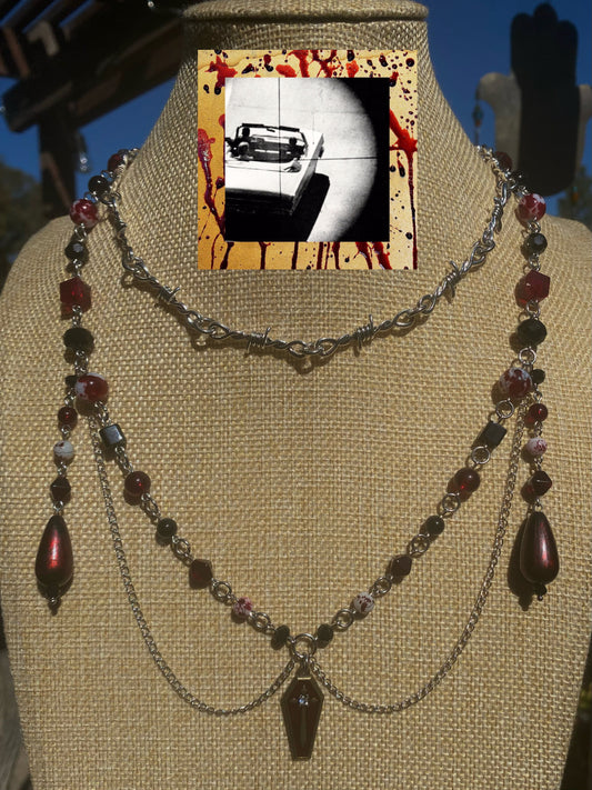 ‘Kill Yourself Part XVI: The Faded Stains Saga’ Inspired Necklace