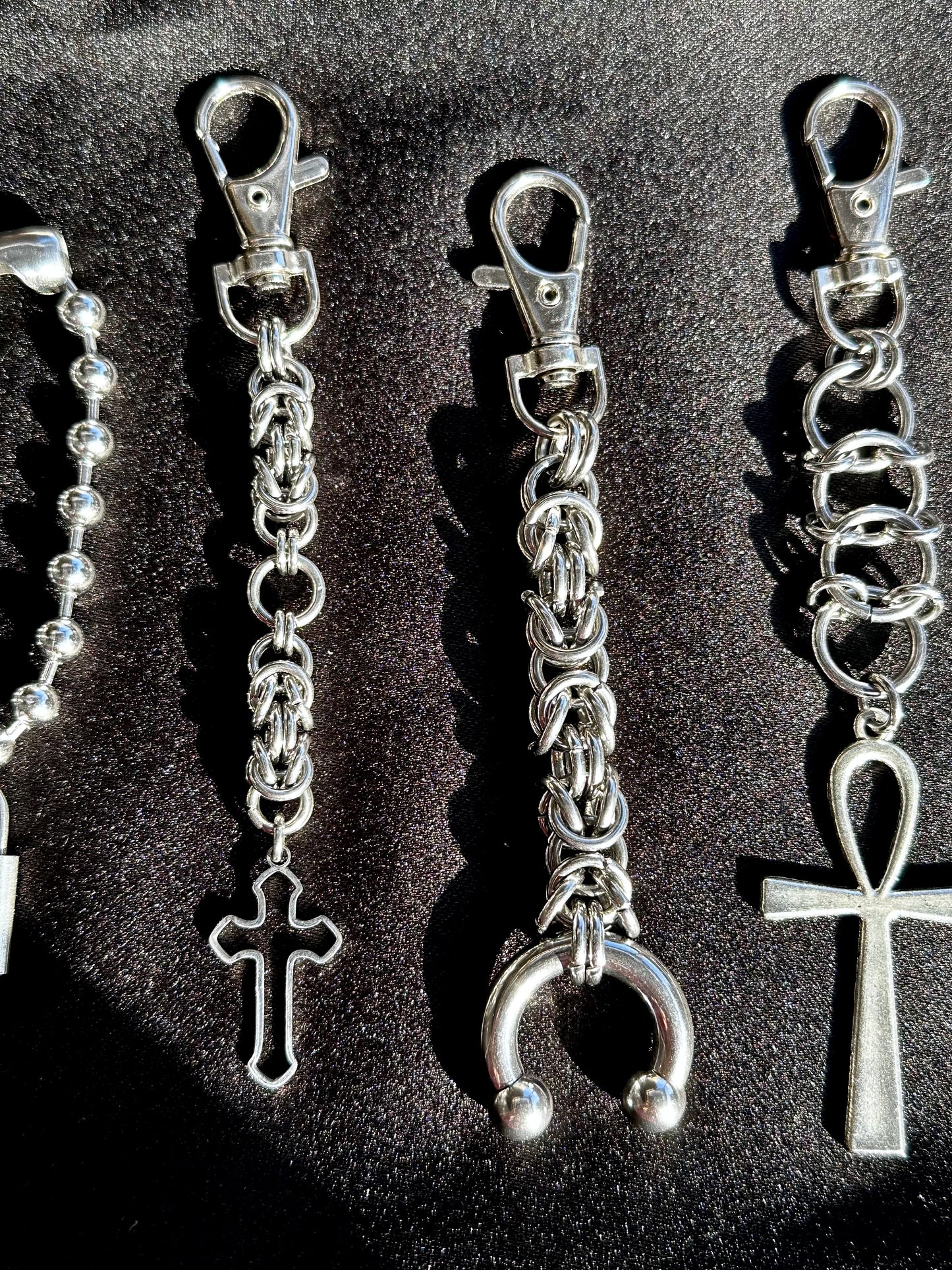 Chainmaille Stainless Steel Keychains