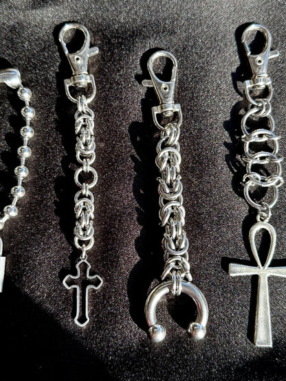 Chainmaille Stainless Steel Keychains