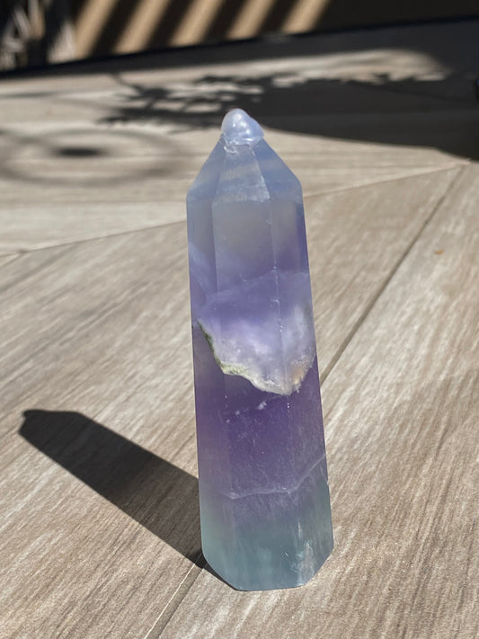 Rainbow Fluorite Tower