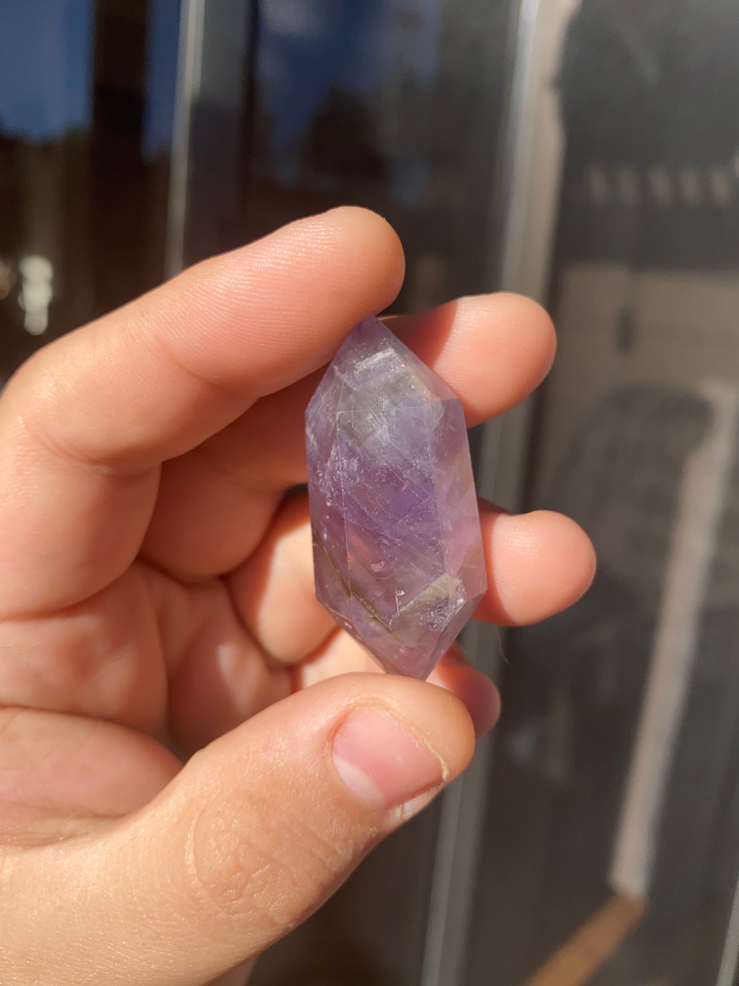 Double Point Small Amethyst