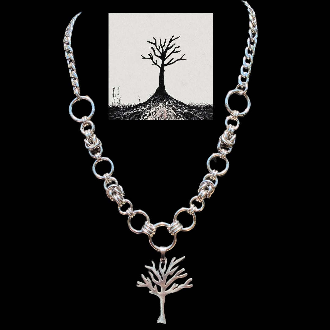 ‘Tree of Life’ Xxxtentacion Inspired Chainmail Necklace