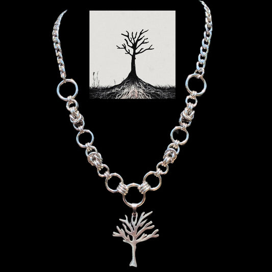 ‘Tree of Life’ Xxxtentacion Inspired Chainmail Necklace