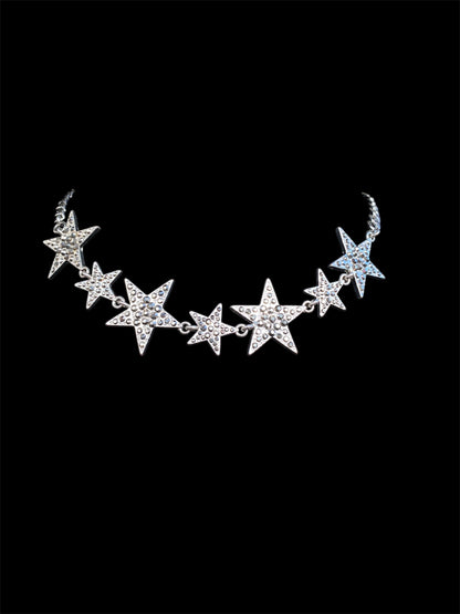 Sparkly Star Choker/Necklace