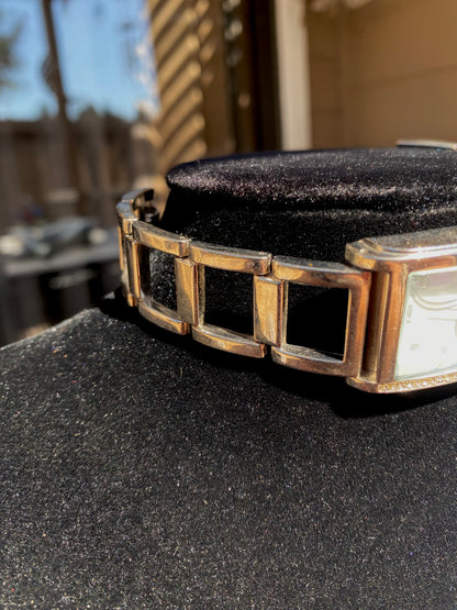 Silver Avon Watch Choker