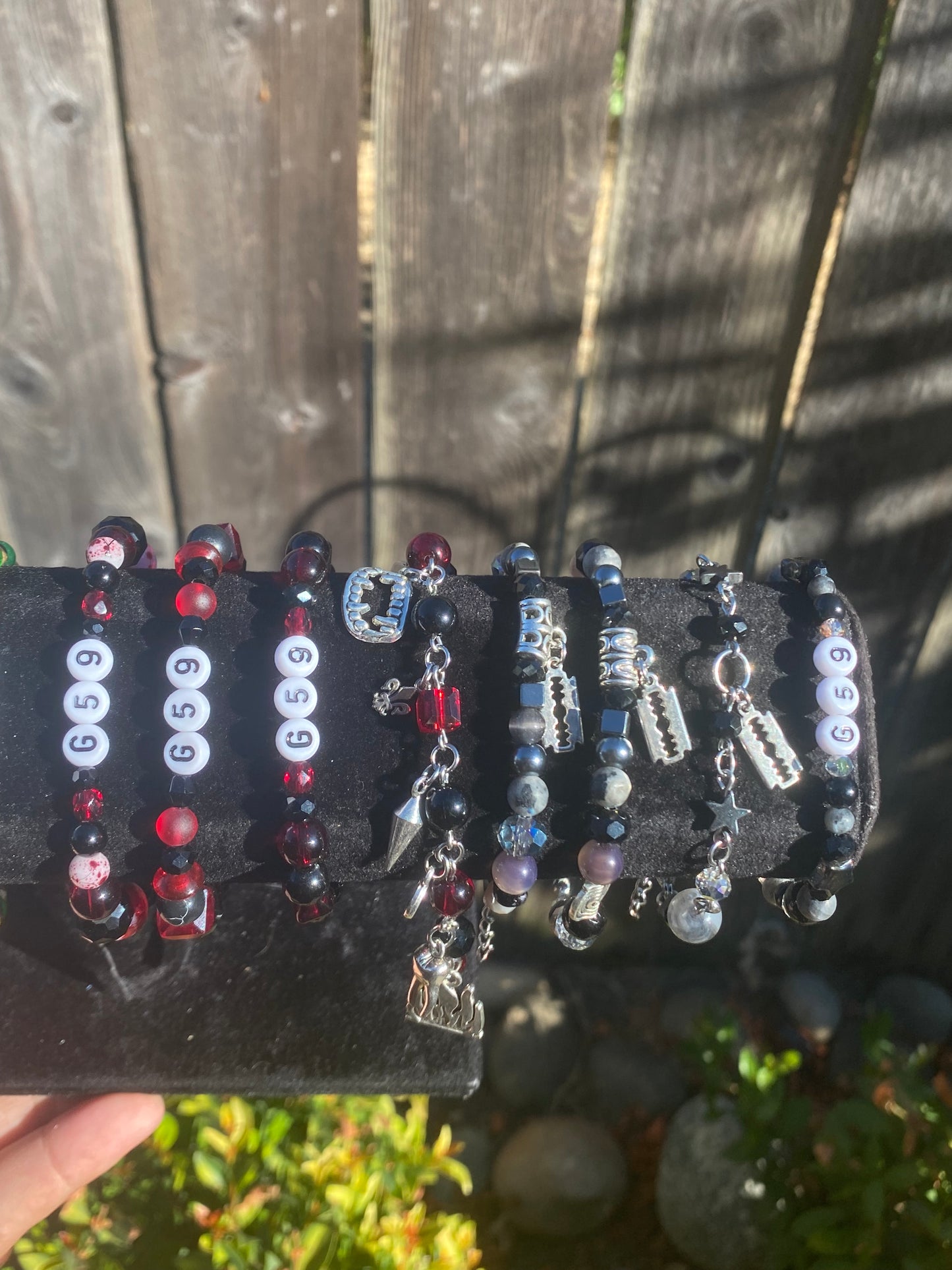 Various $uicideBoys Inspired Bracelets