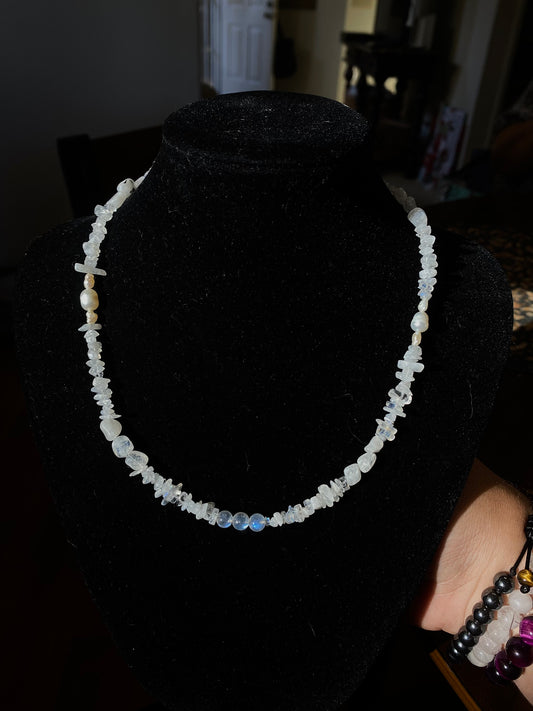 Moonstone Necklace/Choker