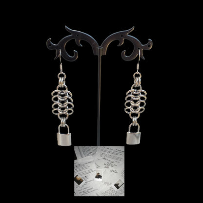 ‘17’ Xxxtentacion Inspired Chainmail Earrings