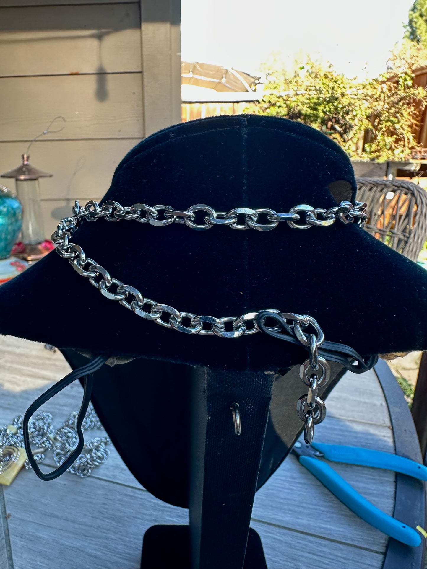 Angel Chainmail Necklace Stainless Steel