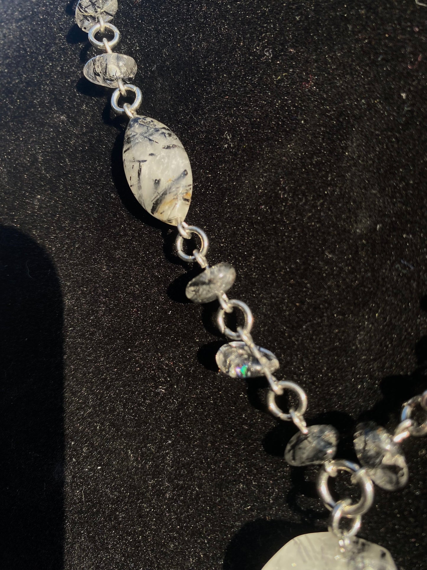 Tourmalated Quartz Necklace