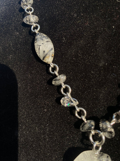 Tourmalated Quartz Necklace