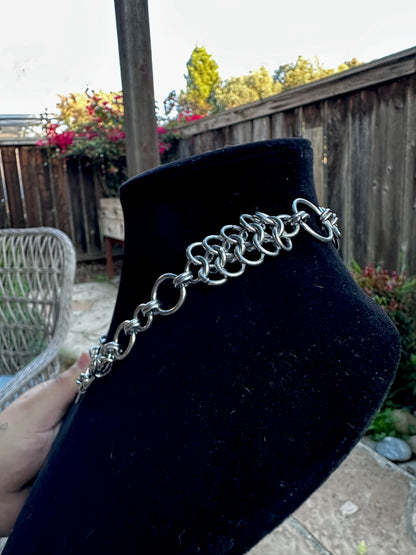 Star Carabiner Stainless Steel Chainmaille