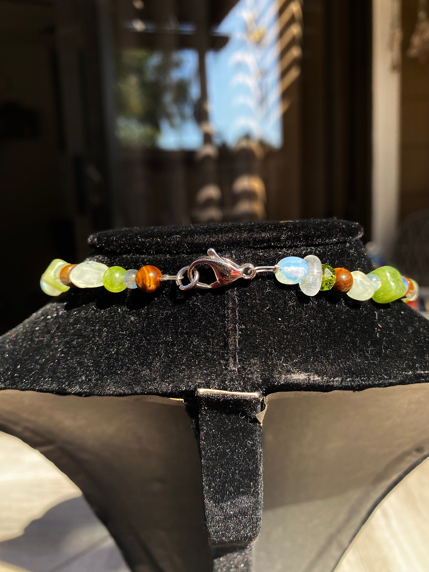 Asymmetrical Multi Crystal Fairycore Choker/ Necklace