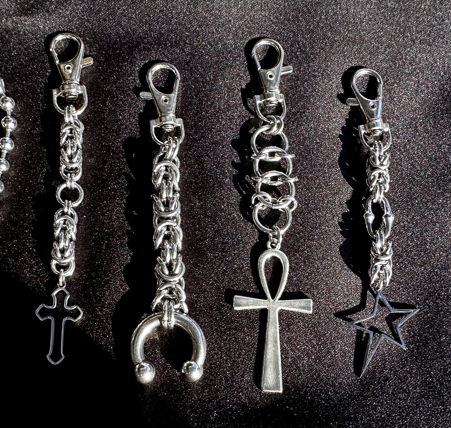 Chainmaille Stainless Steel Keychains