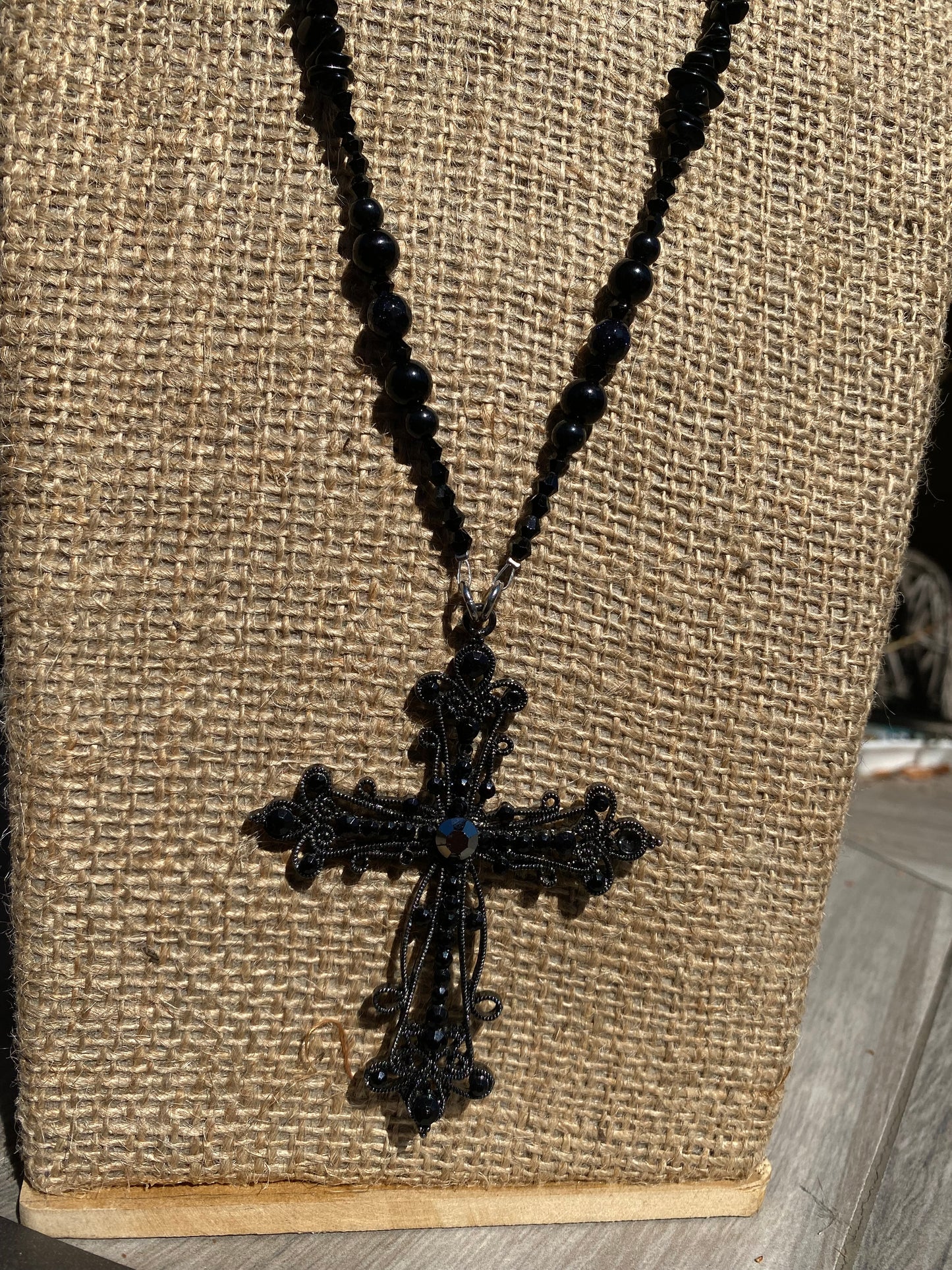 Long Alternative ‘Rosary’ Style Necklace