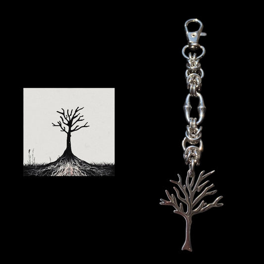 ‘Tree of Life’ Xxxtentacion Inspired Chainmail Keychain