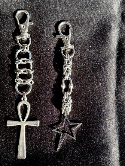 Chainmaille Stainless Steel Keychains