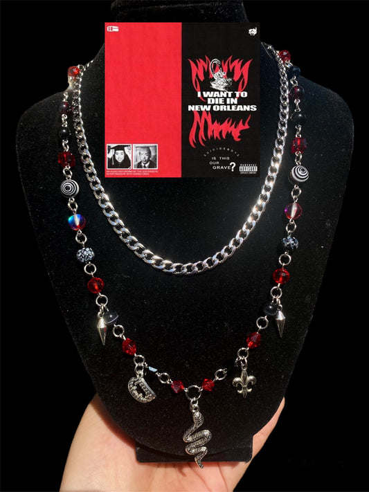 ‘ I Want To Die In New Orleans ‘ $ucideboy$ Inspired Necklace