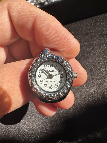 Silver Ring Watch