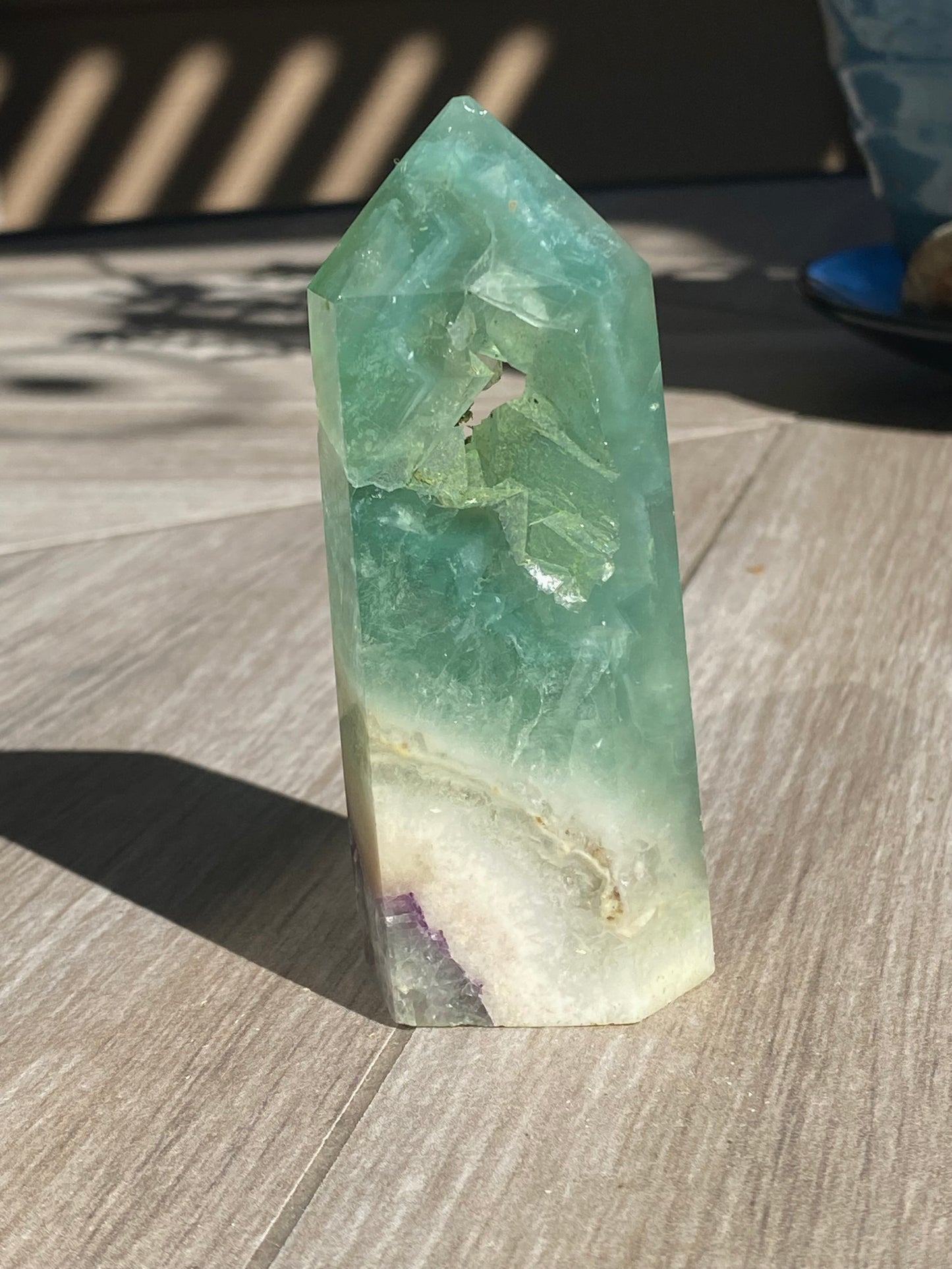 Natural Raw Rainbow Fluorite