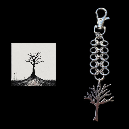‘Tree of Life’ Xxxtentacion Inspired Chainmail Keychain