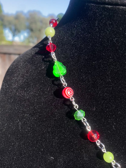 Strawberry Drop Necklace