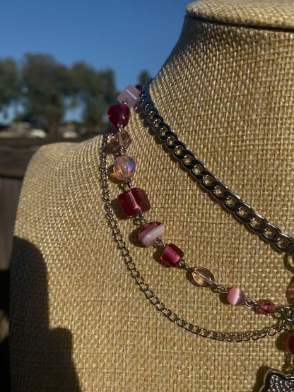 Y2k Alternative Hello Kitty Choker