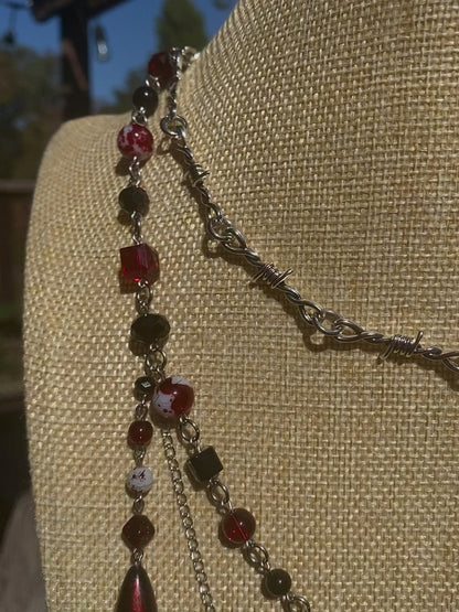 ‘Kill Yourself Part XVI: The Faded Stains Saga’ Inspired Necklace