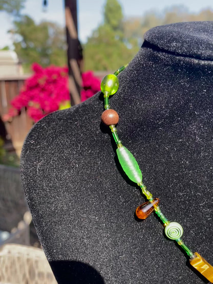 Mushroom Fairycore Necklace